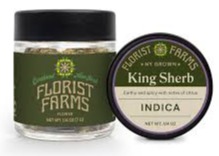 Florist Farms | King Sherb | Indica | Flower