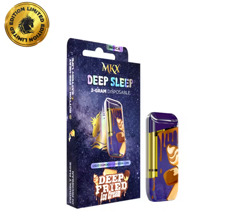 MKX - 2g Live Resin Disposable - Deep Fried Ice Cream (Deep Sleep)