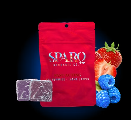 Sparq | Blue Strawberry Gummy product photo