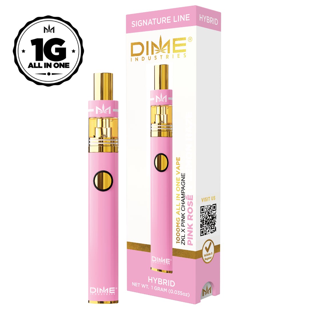 Dime Industries | Pink Rose All-In-One | 1g