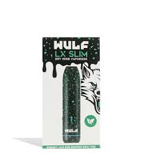 Wulf Lx Slim Dry Herb Vaporizer Black Green Spatter