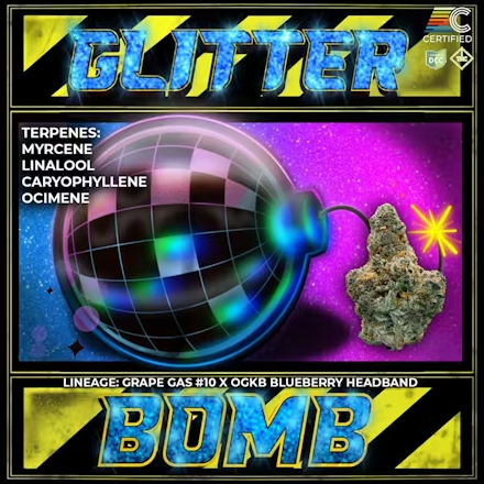 Glitter Bomb Preroll | I | 1g | SSU