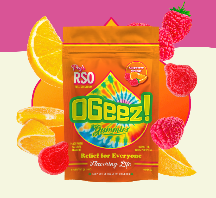 Raspberry Orange | Relief | RSO | 10pk | 100mg