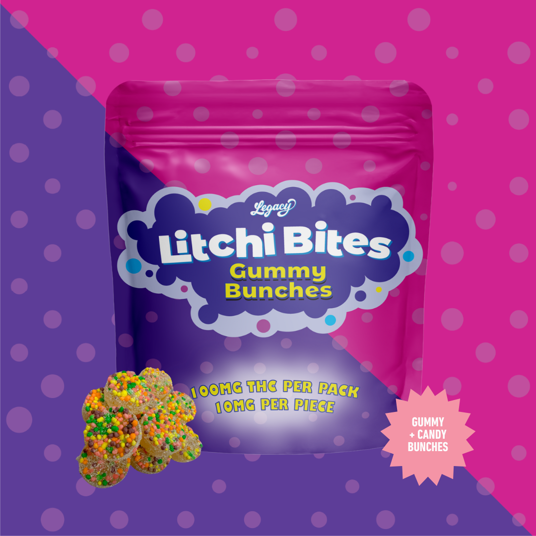 Litchi Bites | 100mg | Gummies | 10ct
