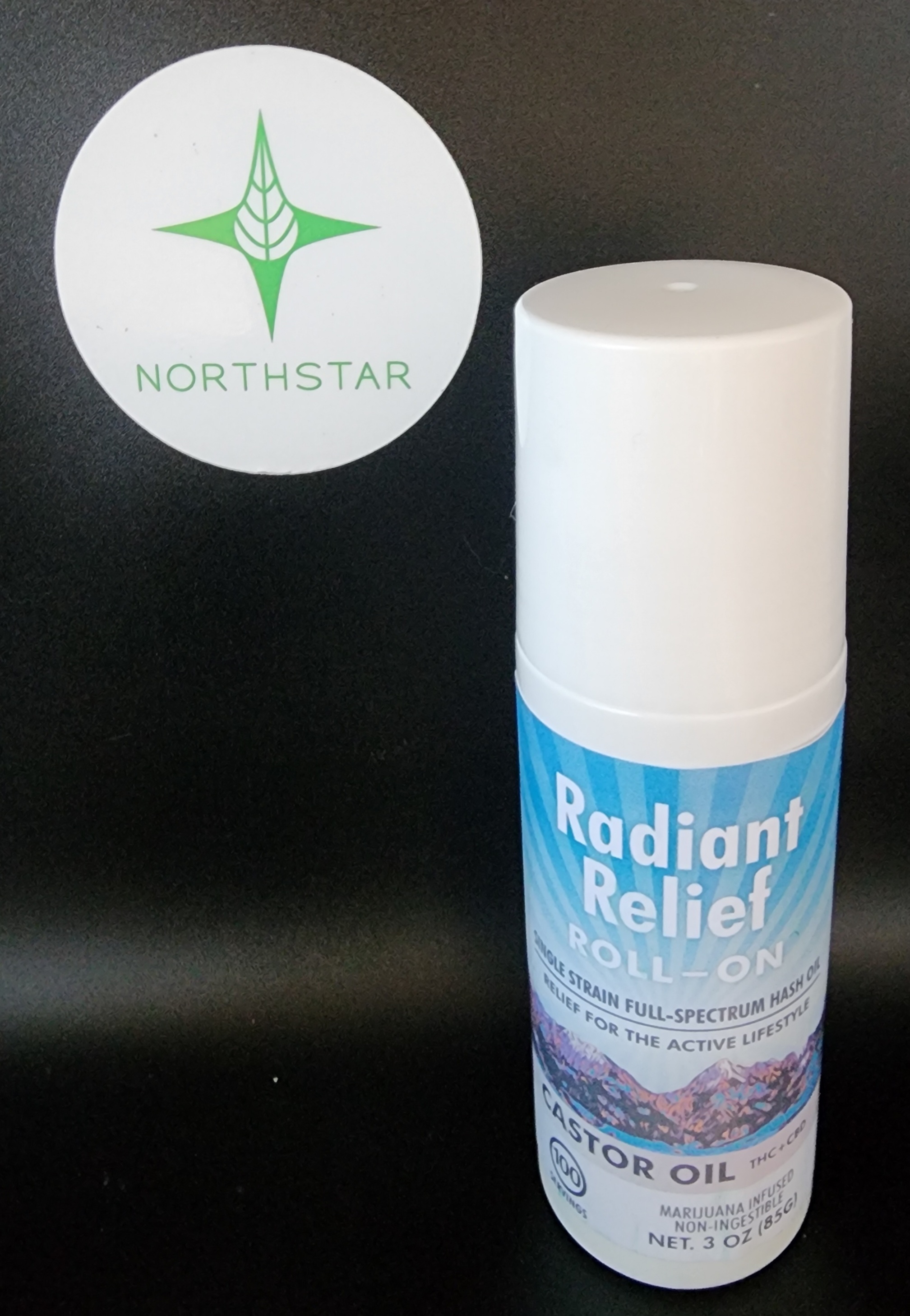 3oz Roll-on Relief - Sacred Sun Farms