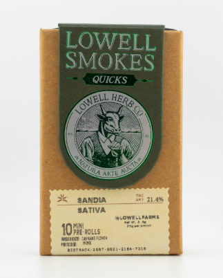 Lowell Smokes: 10 x 0.35g Preroll Pack (The Show Me Sativa)