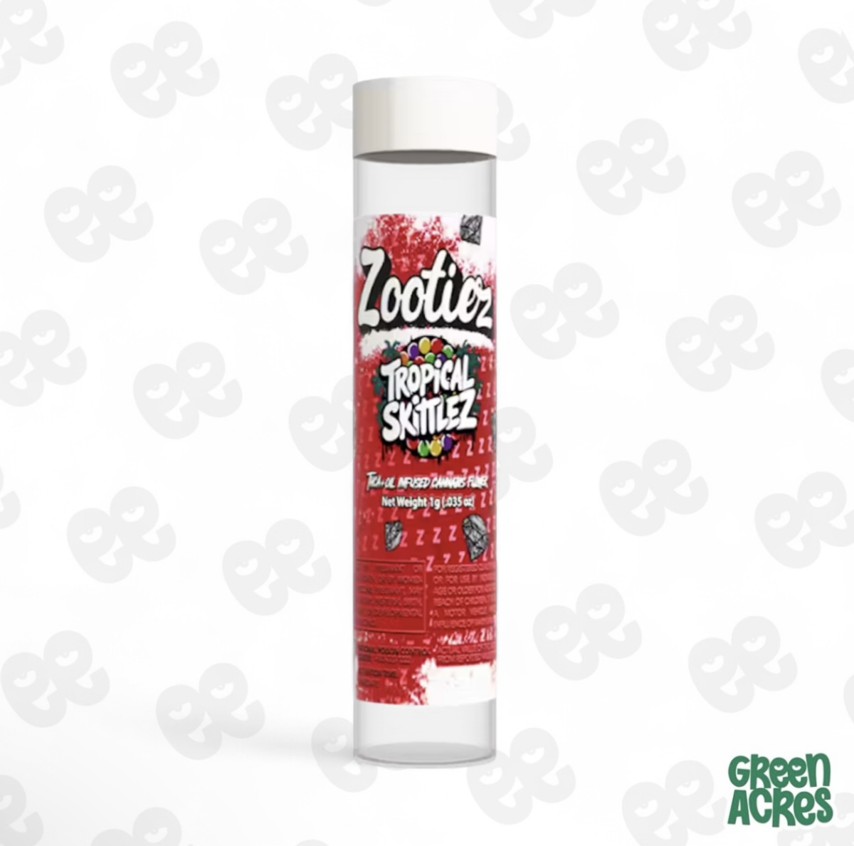 Zooties: Tropical Skittlez 1G Infused Pre-Roll