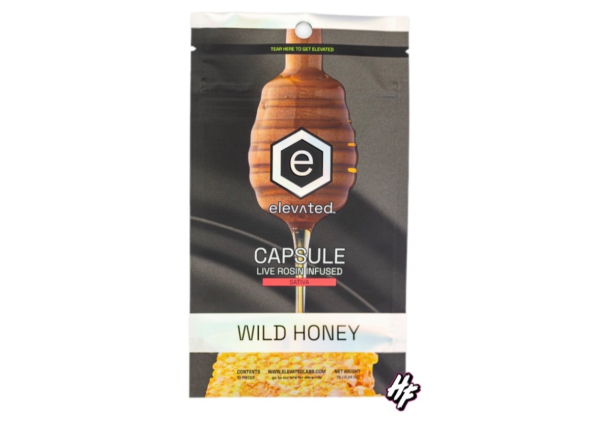 Sativa Honey Capsules 100MG Live Rosin