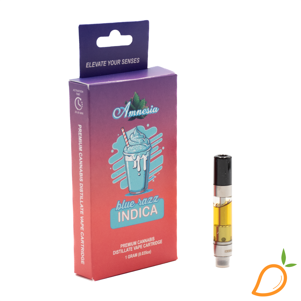 1g Blue Razz Vape Amnesia
