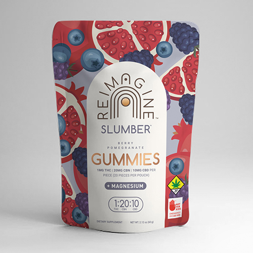Berry Pomegranate Slumber 20:10:1 CBN:CBD:THC Gummies | 620mg (DOH)