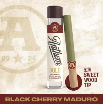 Black Cherry Maduro | Infused Pre-Roll Wood Tip | 1g