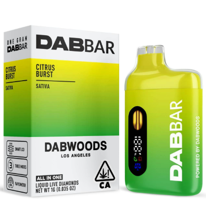 Dabwoods | Citrus Burst Liquid Diamond All-In-One | 1g