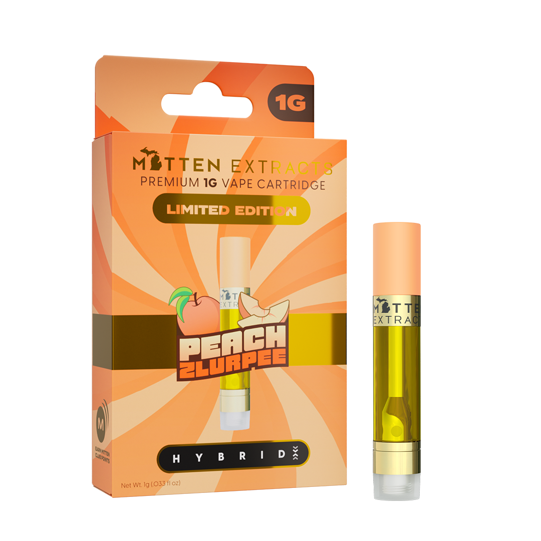 Mitten Extracts Peach Zlurpee 1g Vape