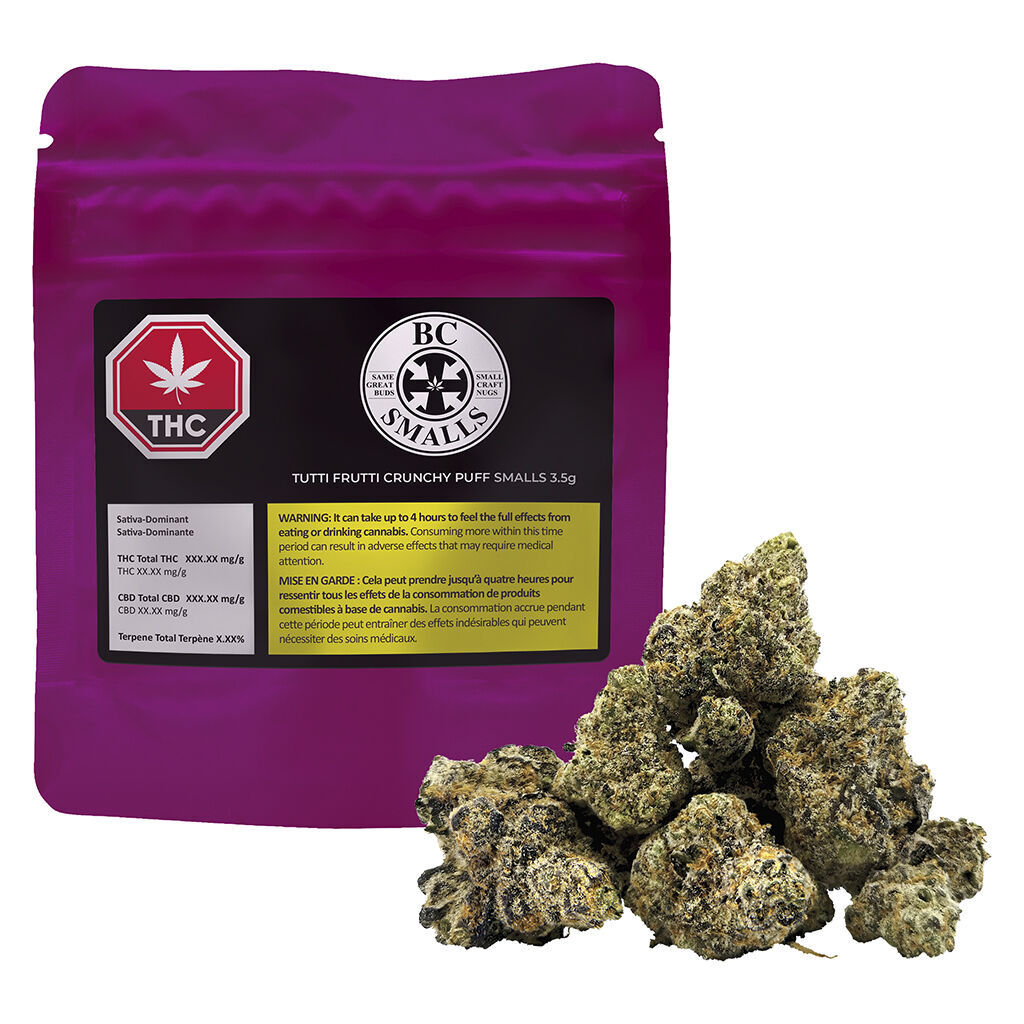 BC Smalls - Tutti Frutti Crunchy Puff Smalls - 3.5g