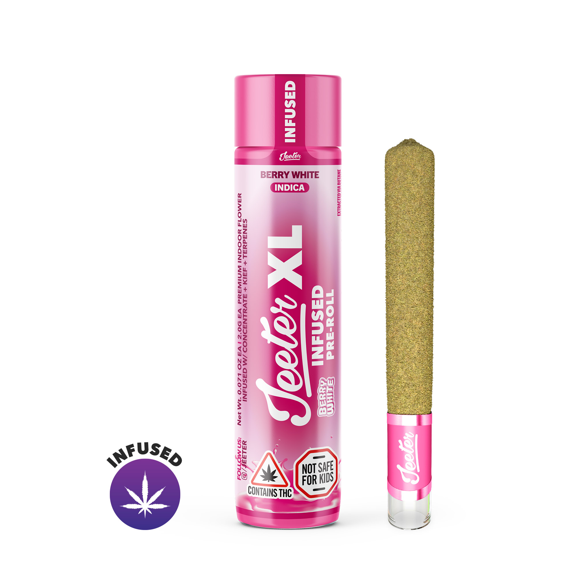 Berry White Jeeter XL Infused Pre-Roll | 2g