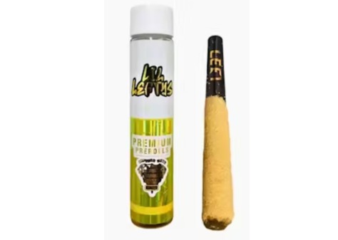 Left Coast - Watermelon Mojito  Live Resin Liquid Diamonds Infused Preroll - 1g