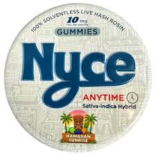 NYCE | Live Hash Rosin Gummies | Hawaiian Sunrise | 100mg