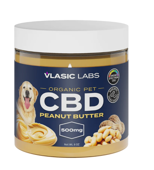 Vlasic -  CBD Organic Pet Peanut Butter - 500mg