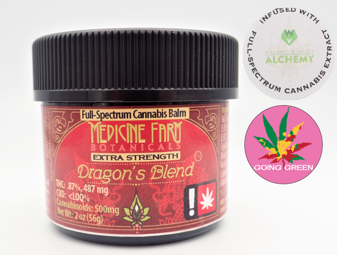 Extra Strength Dragon's Blend 2 oz Topical Balm (Medicine Farm Botanicals)