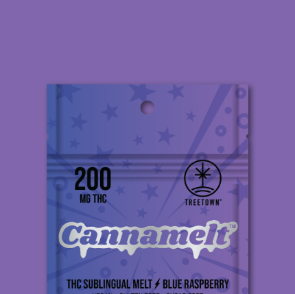 Blue Raspberry Cannamelt | 200mg