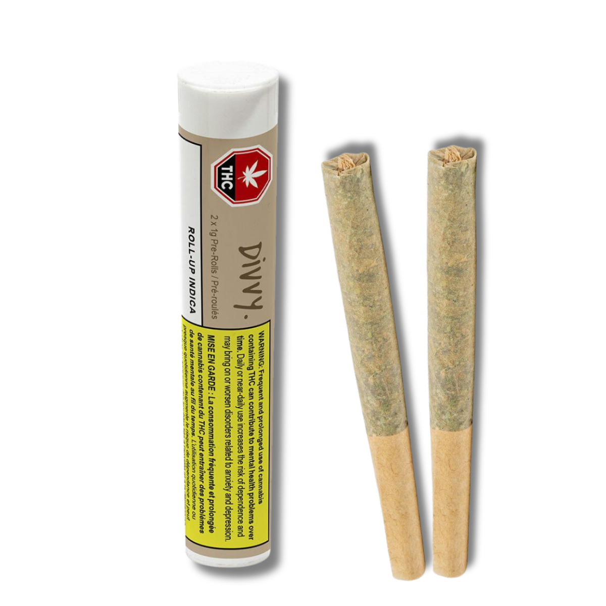 Roll Up Indica 2-Pack  Pre-rolls | 2x1g