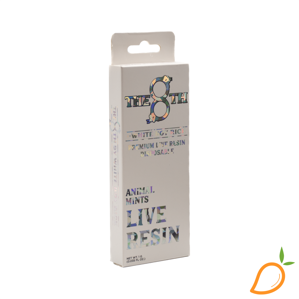 1g Animal Mints Live Resin Disposable Vape The 8th
