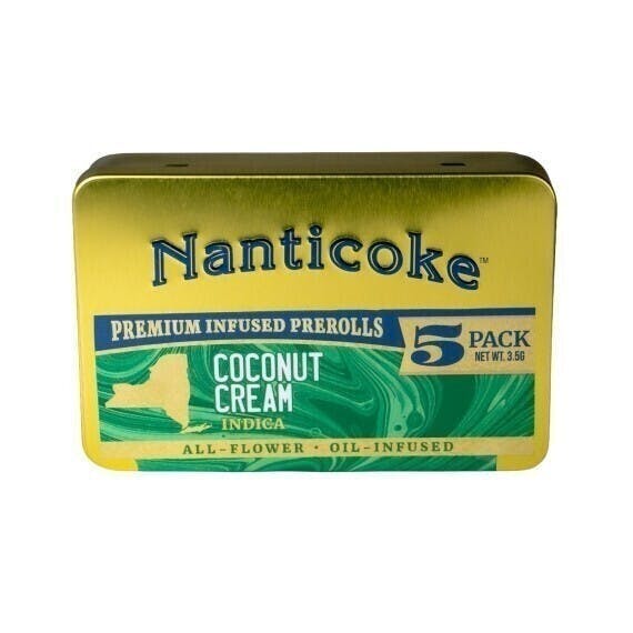 Nanticoke | Coconut Cream | Infused Pre-Roll 5pk