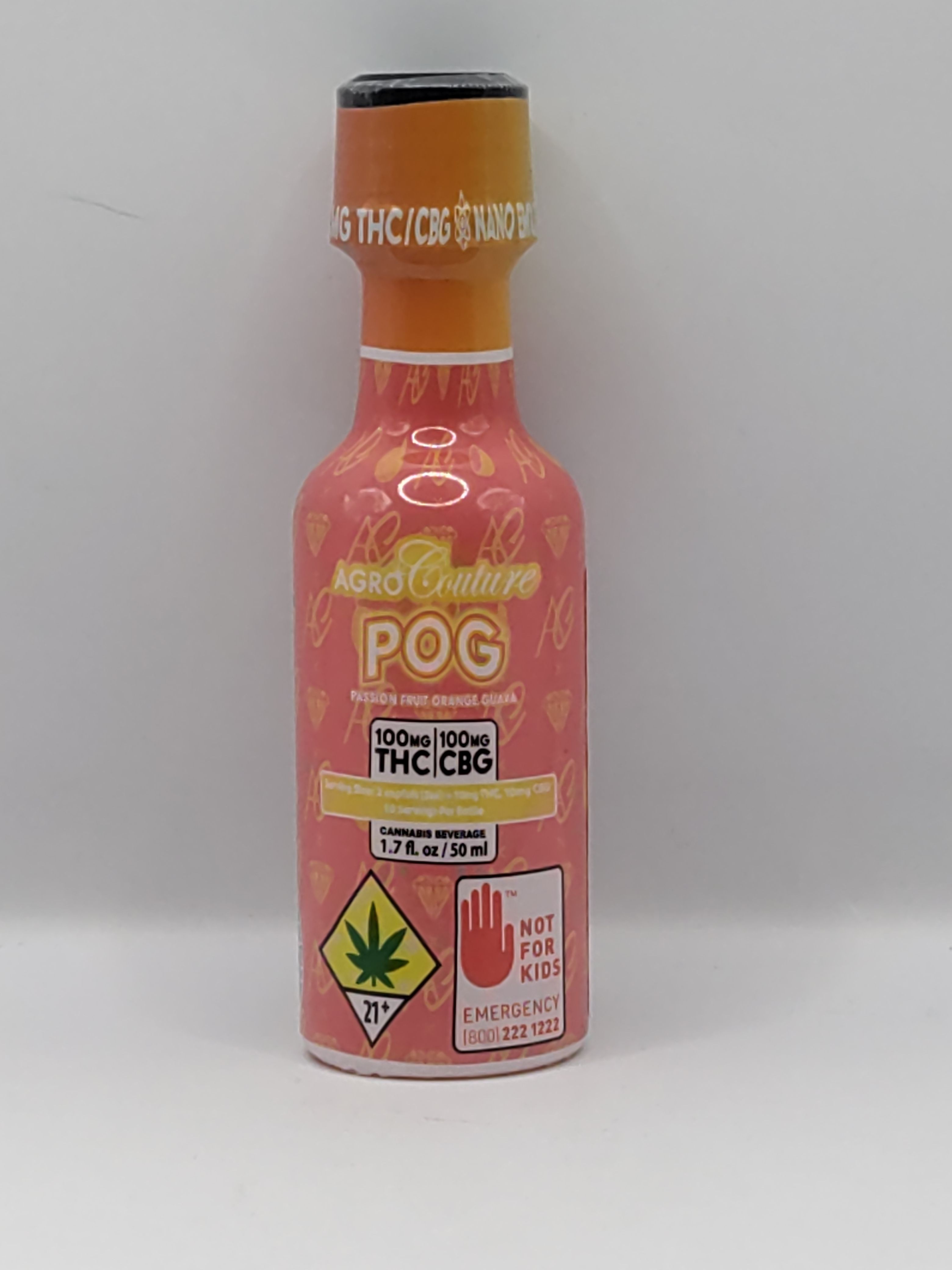 1:1 CBG POG Lemonade 200mg Agro Couture