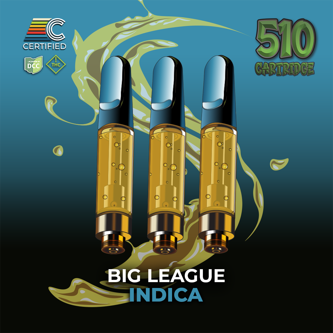 Big League Distillate Cartridges (1g/3Pk)