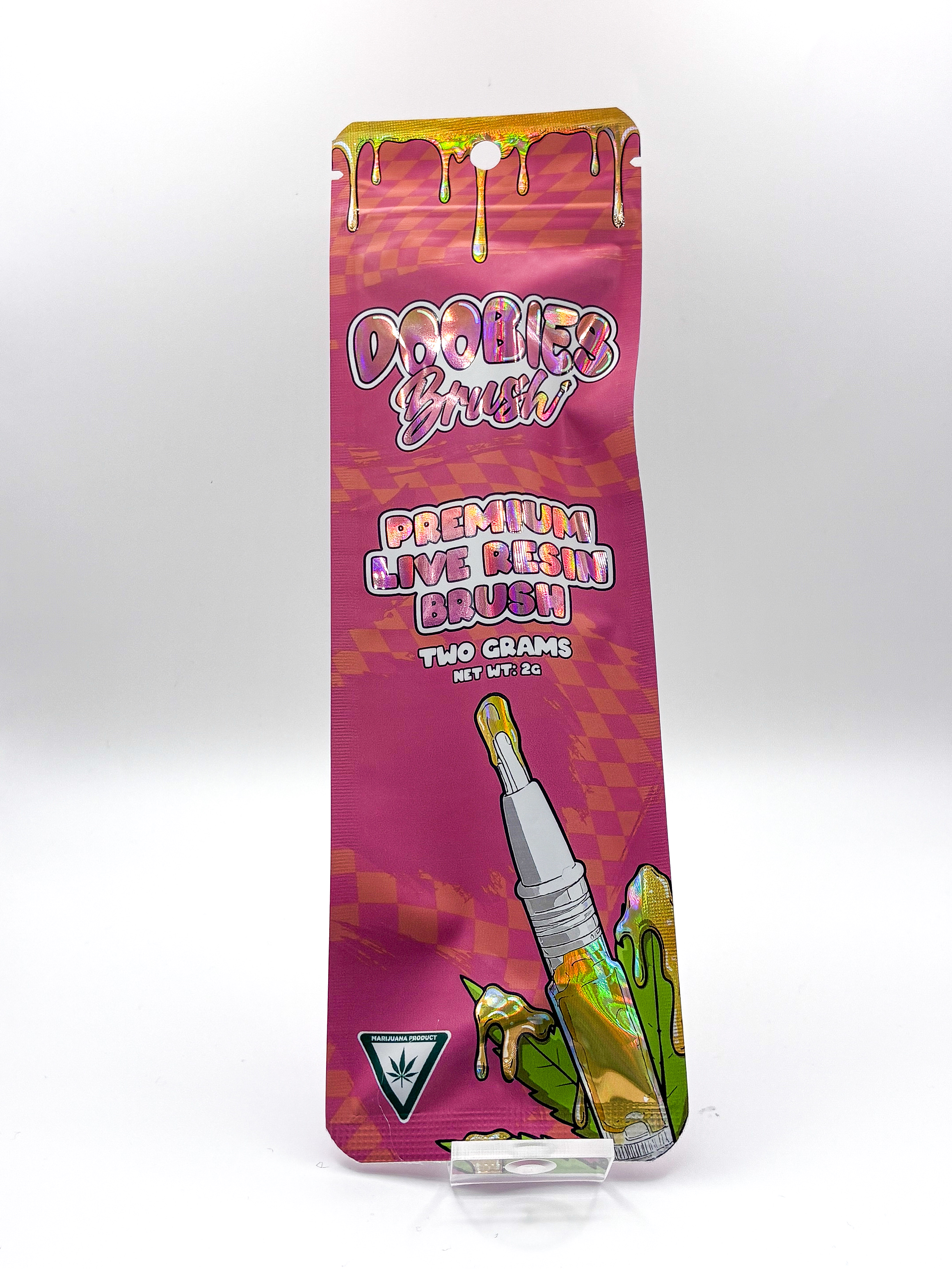 Concentrate | Live Resin Baller Brush | Permanent Peach | 2g | Doobies