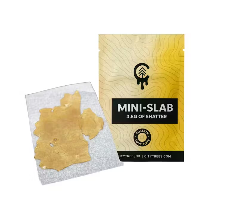 Bubblegum Cake Shatter Mini Slab | 3.5g