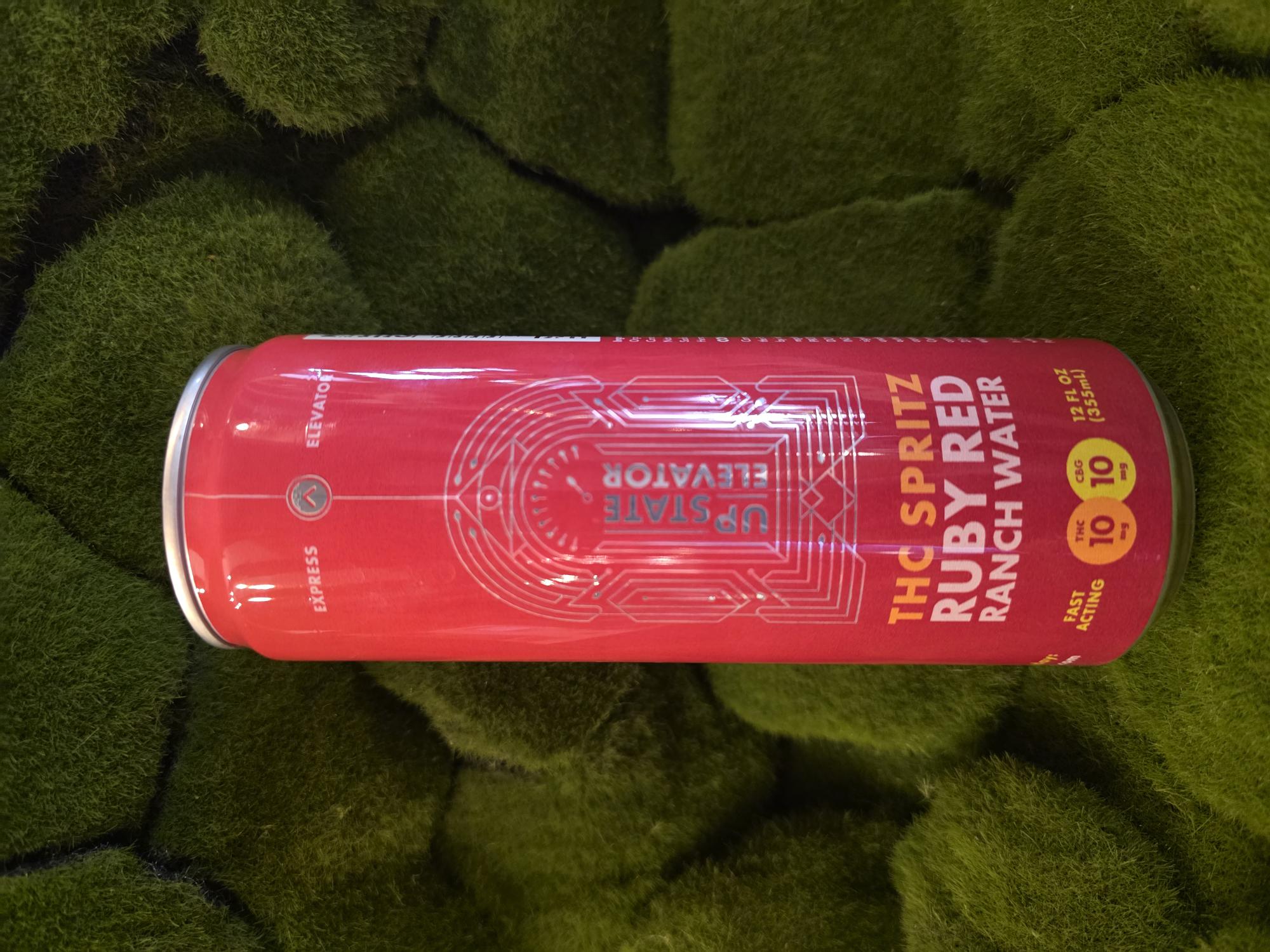 10mg Can | Ruby Red Ranch Water | Upstate Elevator Operators