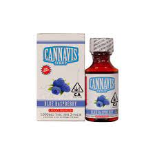TINCTURE - (SYRUP) - 1000 MG - EXTRA STRENGTH - 2 PACK - BLUE RASPBERRY