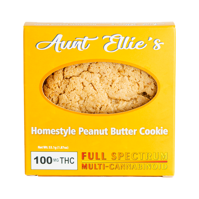 Homestyle Peanut Butter Cookie: 100MG - Indica