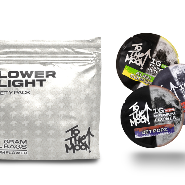 Flower Flight 3 x 1g Variety Pack | Alien Cookies x Jet Popz x Permanent Marker