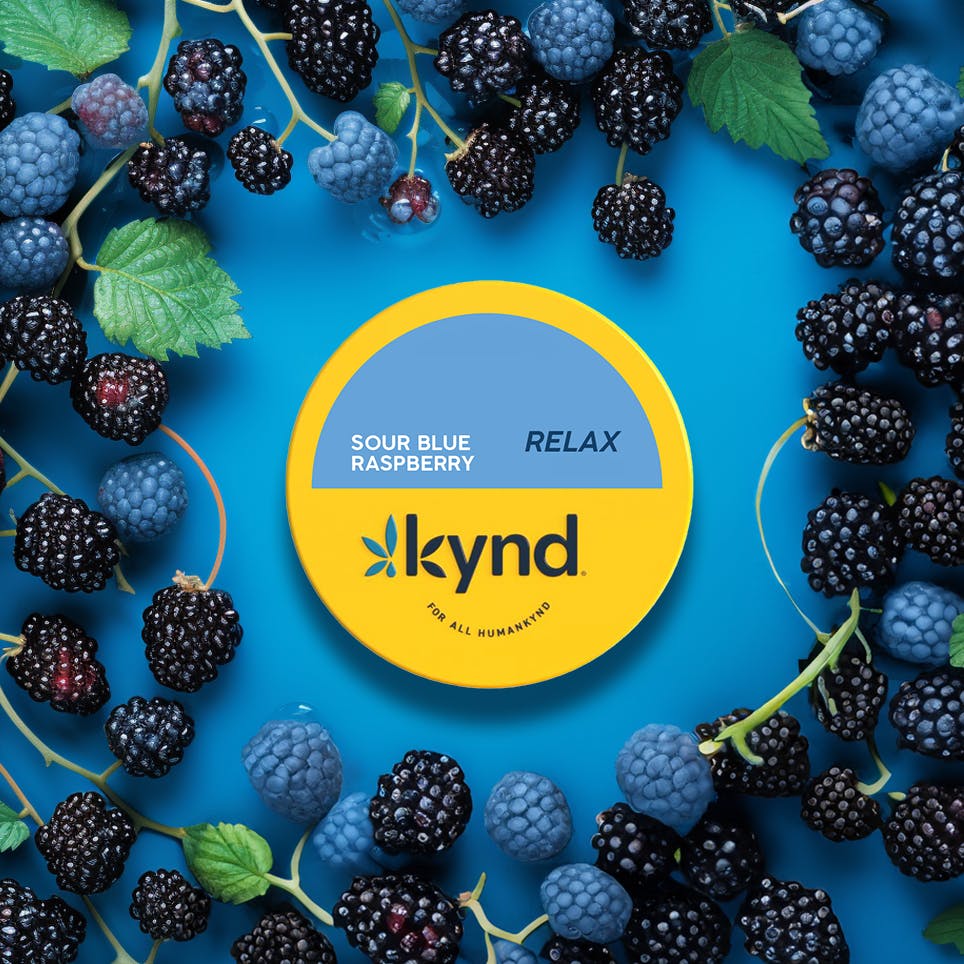 Relax Sour Blue Raspberry 5mgx20