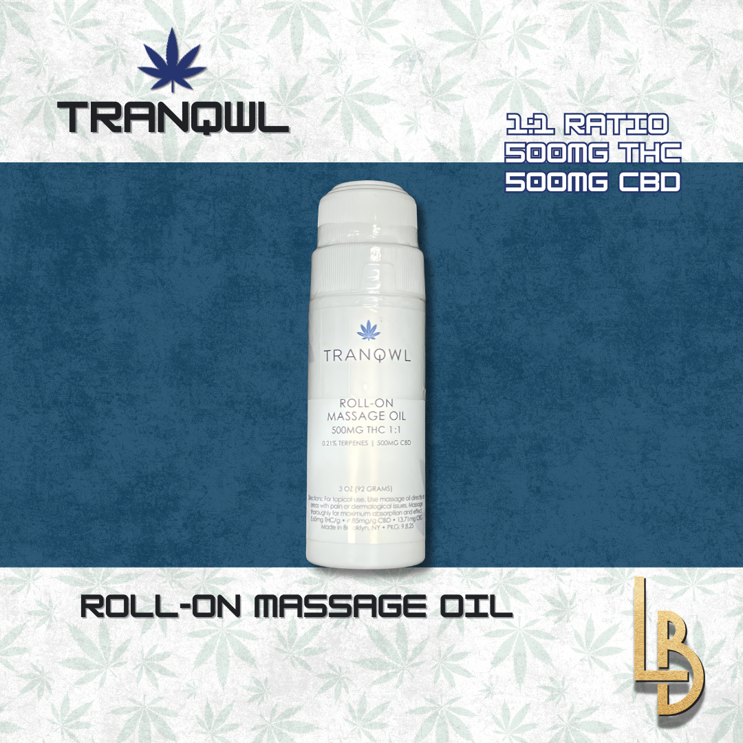 Topical Roll-On Massage Oil | THC 1:1 | 500mg