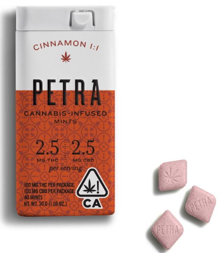 Saigon Cinnamon 1:1 THC CBD 40 Pack Mints