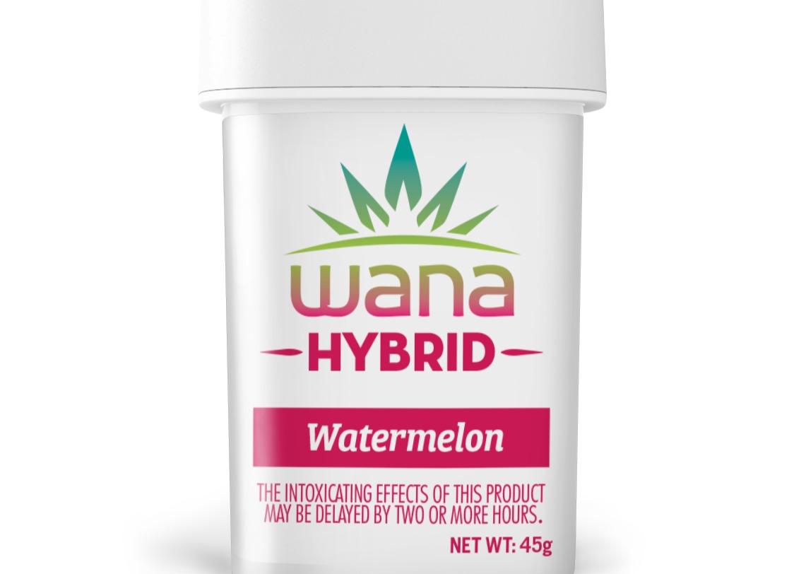 Wana Classic Watermelon Hybrid Chews [10 Pack] | 100mg