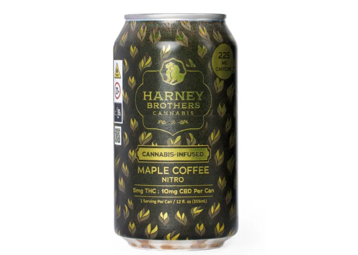 Harney Brothers | Maple Coffee Nitro | Infused Beverage | 10mg