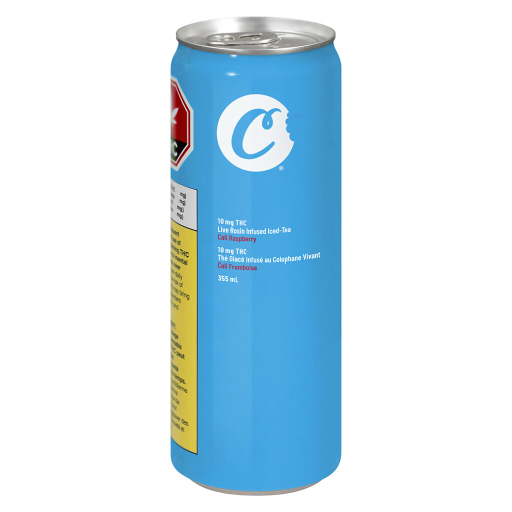 Cookies x Green Monké Live Rosin Infused Ice Tea Cali Raspberry - 355mL