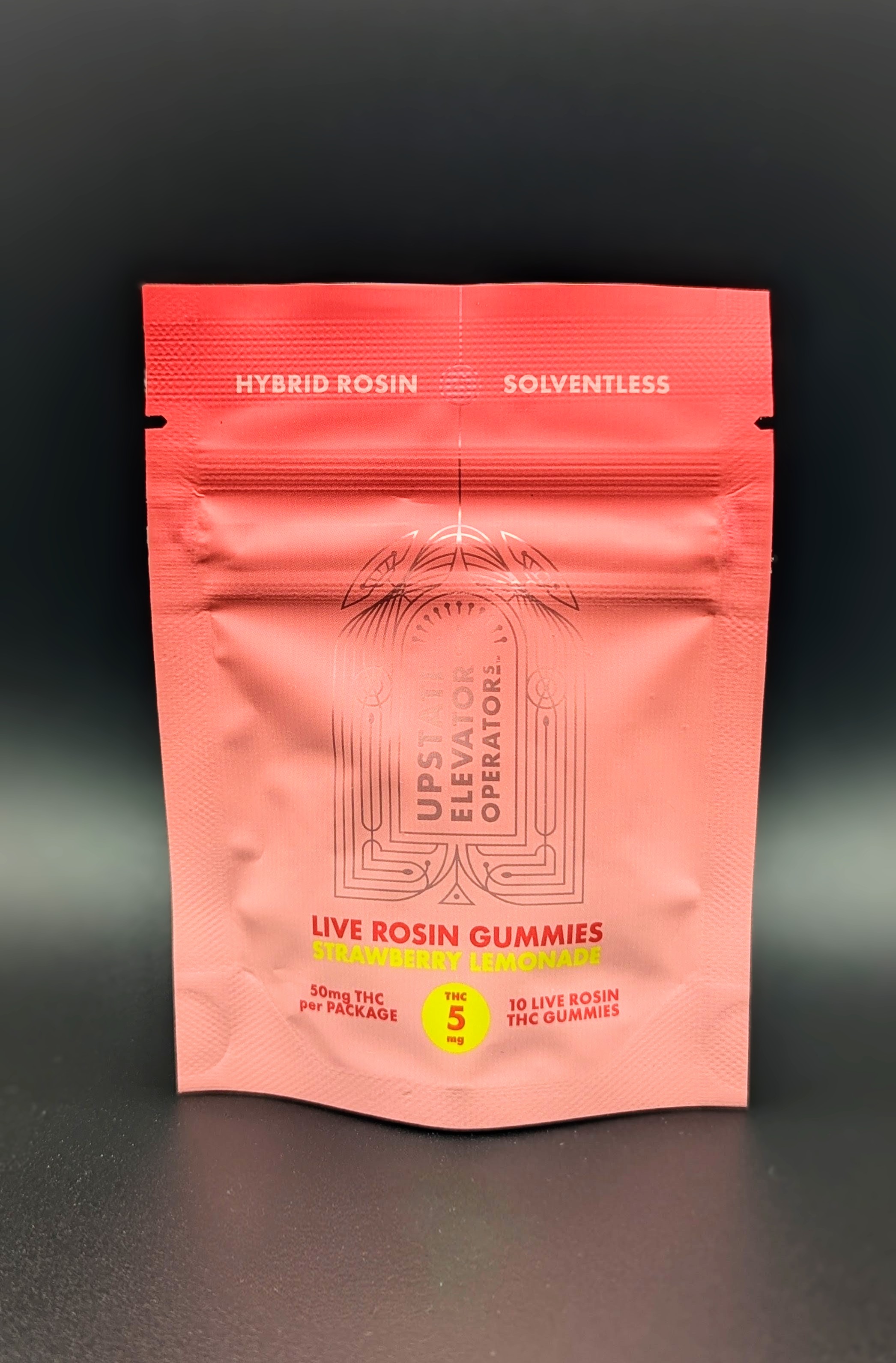 Strawberry Lemonade - 5mg THC Hash Rosin 10ct - Upstate Elevator