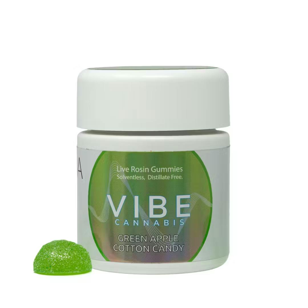 VIBE | Watermelon Solventless Vegan Gummies | 250mg (10pk)
