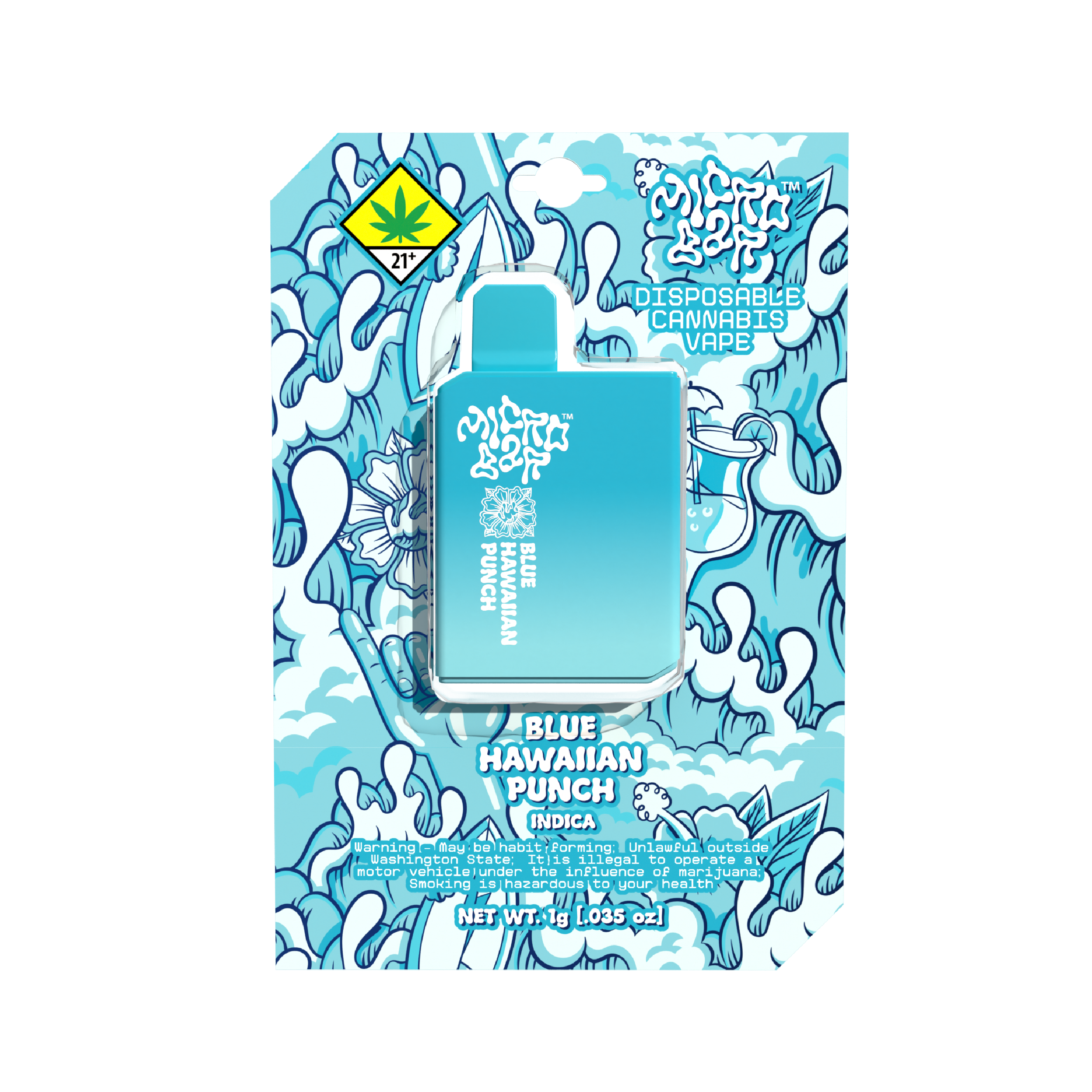 Blue Hawaiian Punch Disposable | 1g
