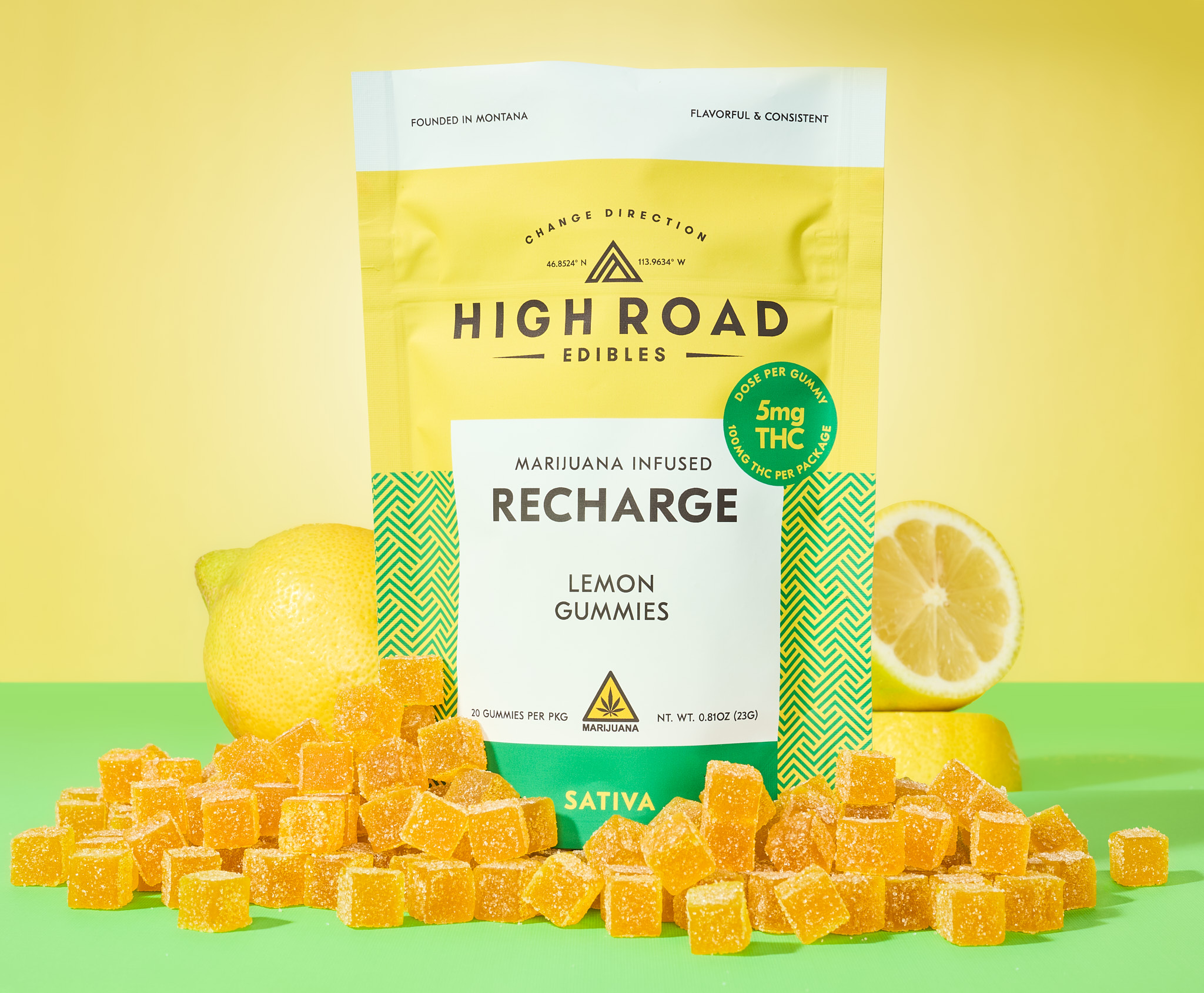 High Road I Lemon Recharge-Gummies