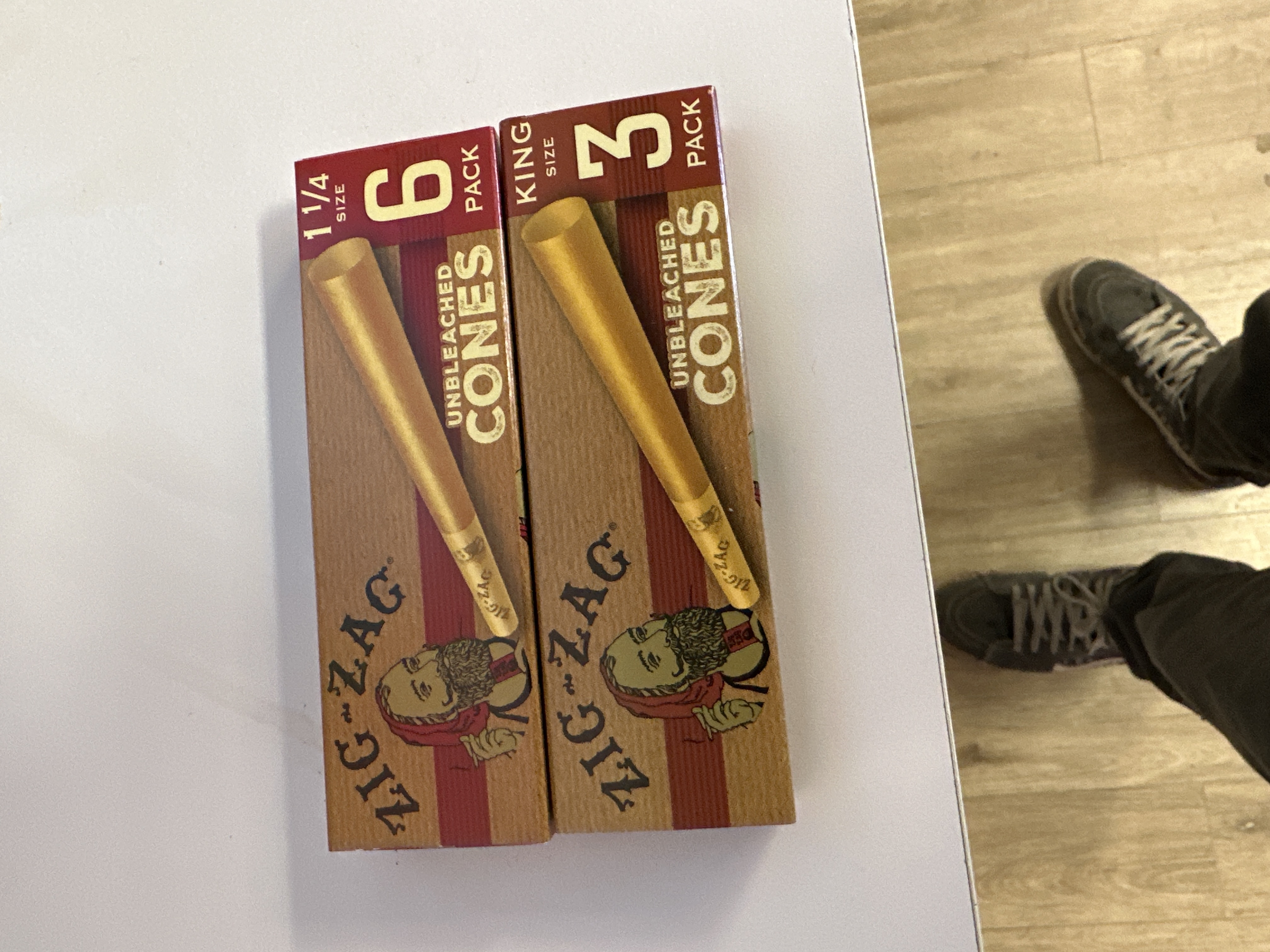 EPIC WHOLESALE - ZIG ZAG CONES 6PK 1 1/4