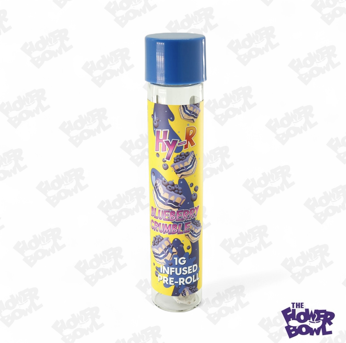 HY-R: Blueberry Crumble 1G Infused Preroll