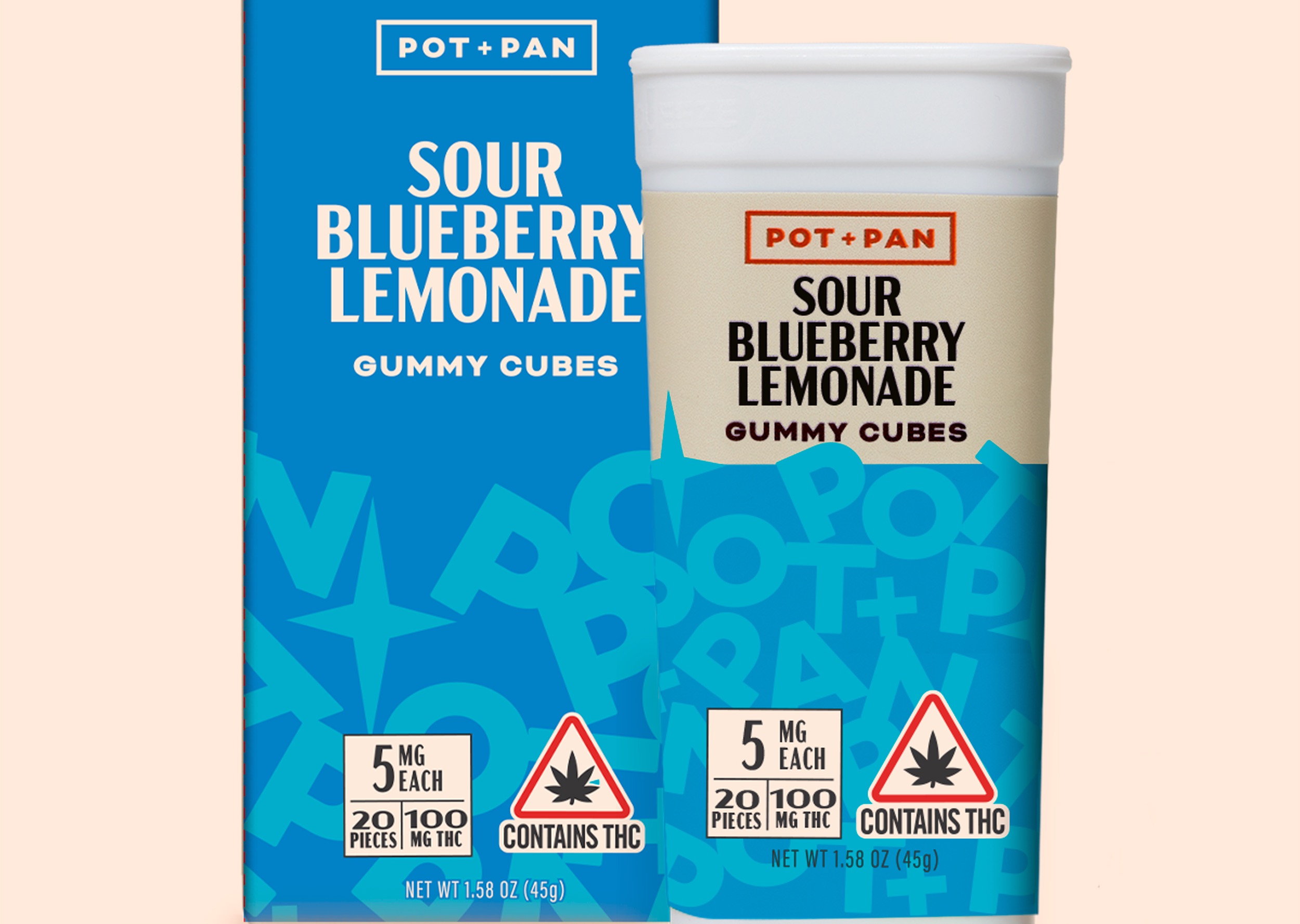 SOUR BLUEBERRY LEMONADE GUMMIES | 20 PCS | 5MG