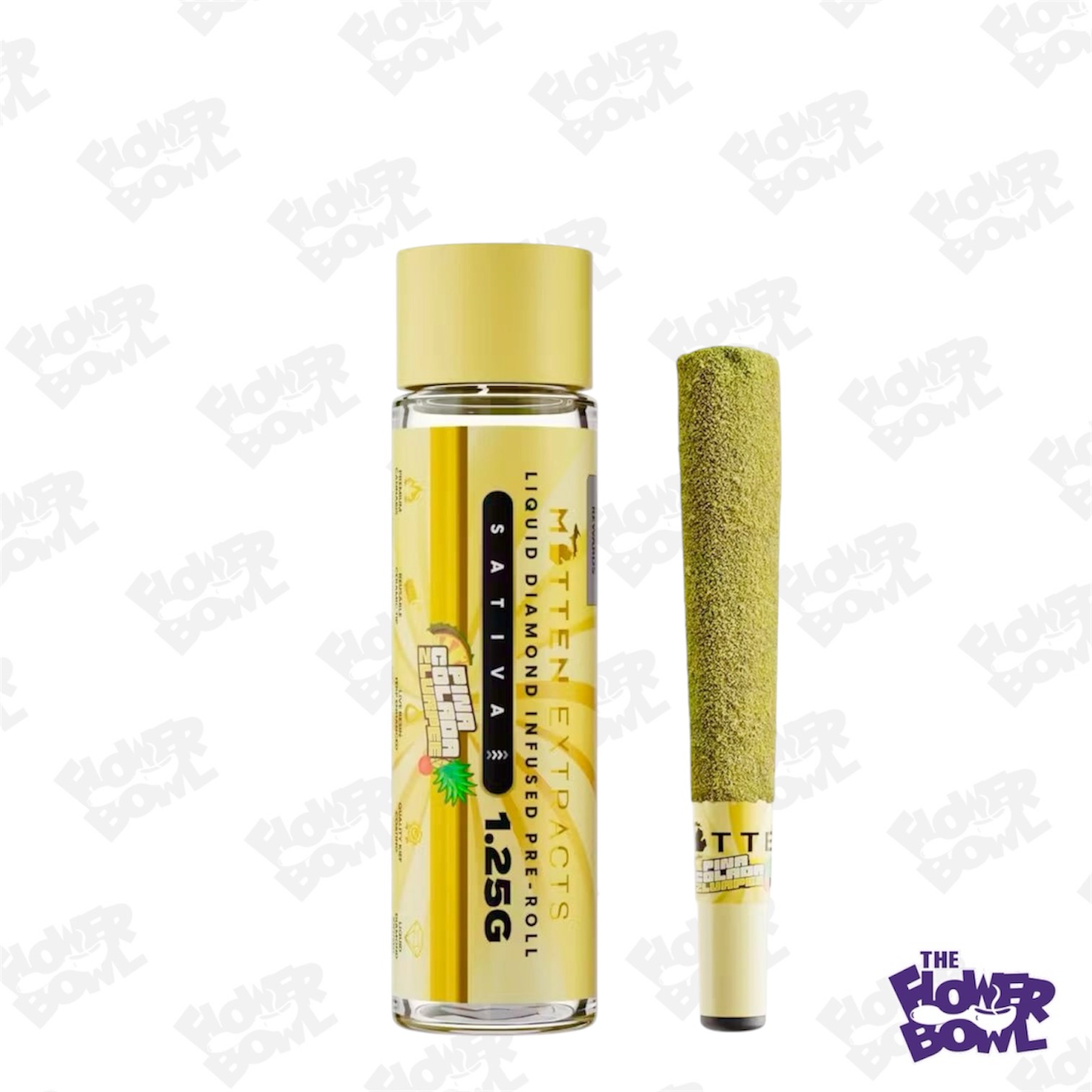 Mitten Extracts: Pina Colada Zlurpee (S) 1.25G Infused Preroll