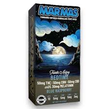1:1:1 CBD/CBN Bedtime Blue Raspberry 150mg Marmas